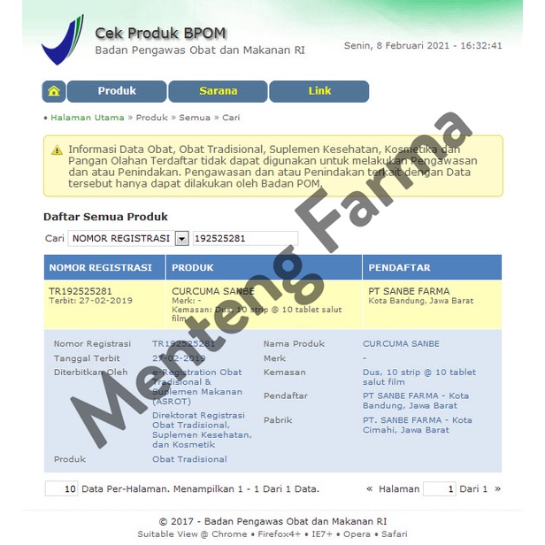 Curcuma Sanbe 10 Tablet - Suplemen Kesehatan Hati dan Nafsu Makan