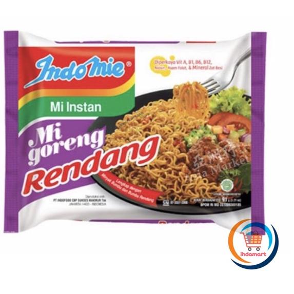 

Trendy Indomie goreng rendang 91 gr Isi 10 pcs ✓