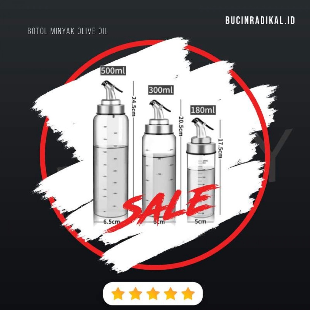 

One Two Cups Botol Minyak Olive Oil - CW199