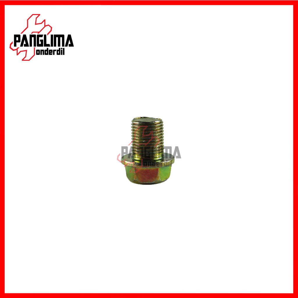 Baut Tutup Oli  Suzuki M14 Satria 2 Tak &amp; Shogun 110-Kebo &amp; A100-A 100 &amp; Sprinter &amp; RC80-RC100 &amp; RC110 Crystal-RC 80-100-110 &amp; Tornado GS-GX Baud Tap Mesin Bawah