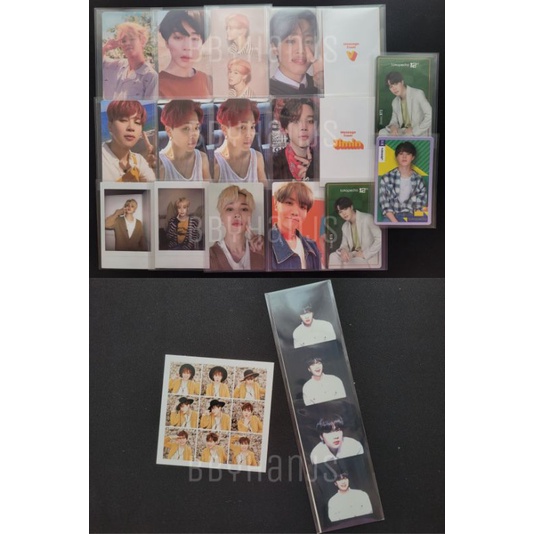 TAKEALL JIMIN PHOTOCARD OFFICIAL PC LOVE YOURSELF LY HER TEAR MOTS BUTTER HYYH PHOTOSTRIP YOONGI JHO