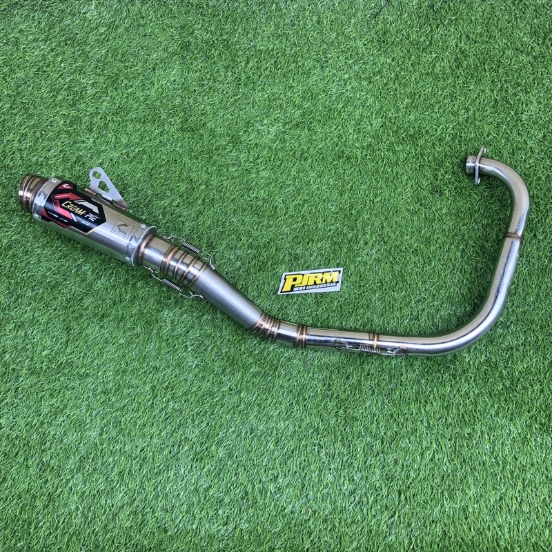 Knalpot Creampie CRF KLX Supermoto Kolong Original