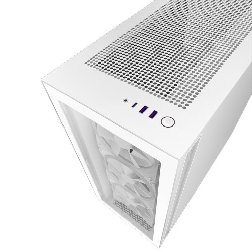 Casing NZXT H7 Elite White - Premium Mid-Tower Case