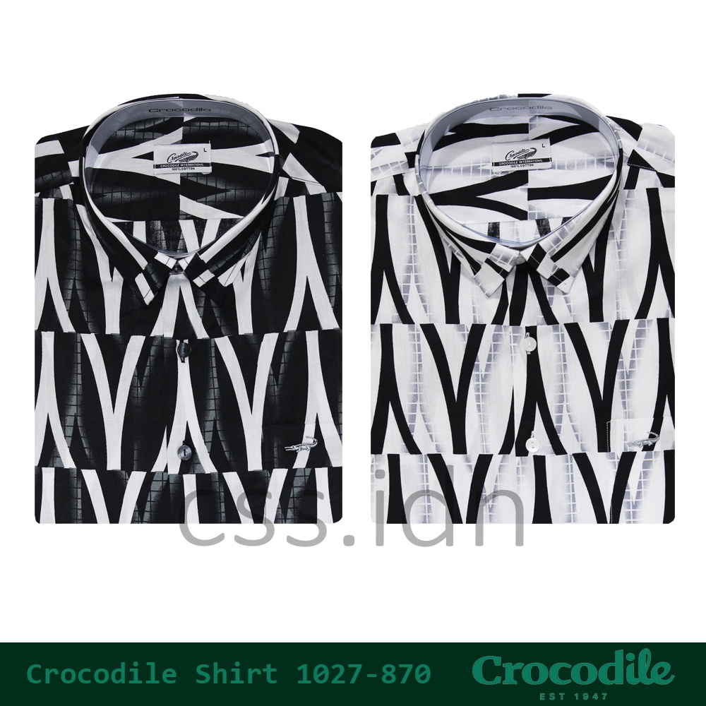 Kemeja Pria Lengan Pendek Crocodile 1027-870