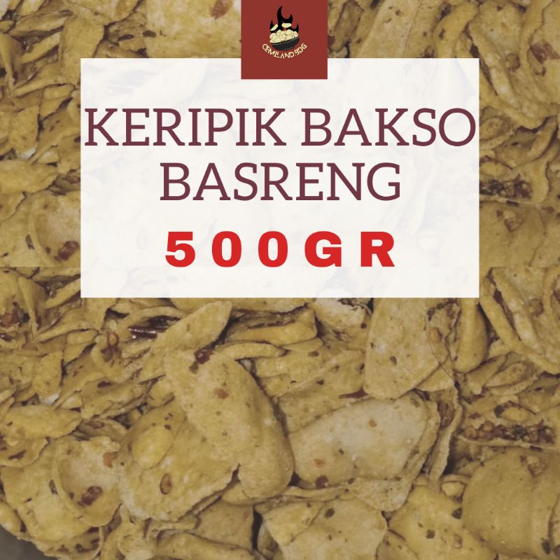 

[500gr] BASRENG / BASRENG KOIN /KERIPIK BAKSO