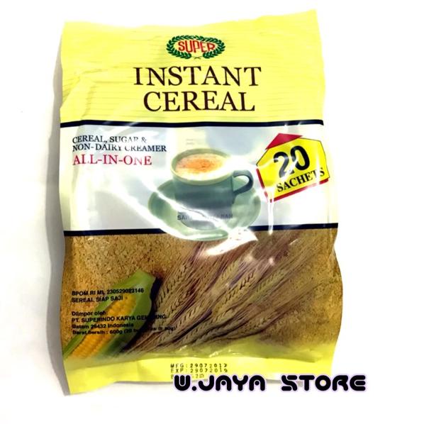 

10.10 HARGA GROSIR Super Instant Cereal vanilla 600g / 20sachet murah