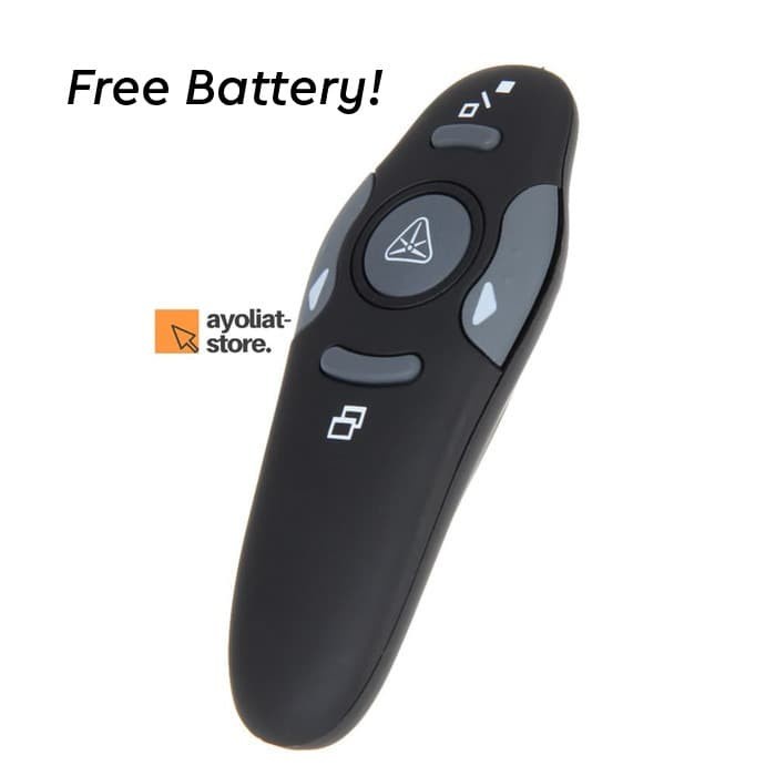 

Exclusive Wireless Presenter With Laser Pointer (Alat Presentasi Nirkabel) Ppt