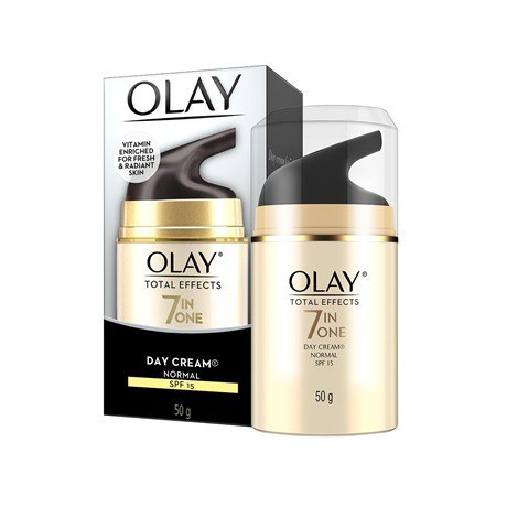 Olay Total Effects Day Cream Spf 15 Normal 20gr/50gr &amp; foaming cleanser