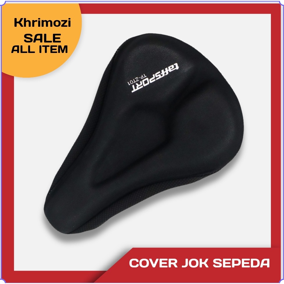 Cover Jok Sadel Sepeda 3D Silicone Gel ORIGINAL