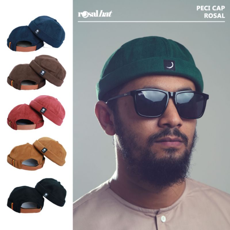 TOPI PECI CAP ROSALHAT MIKI HAT ROSAL KOPIAH PRIA AKSESORIES KEPALA COD BAYAR DI TEMPAT LAKI-LAKI