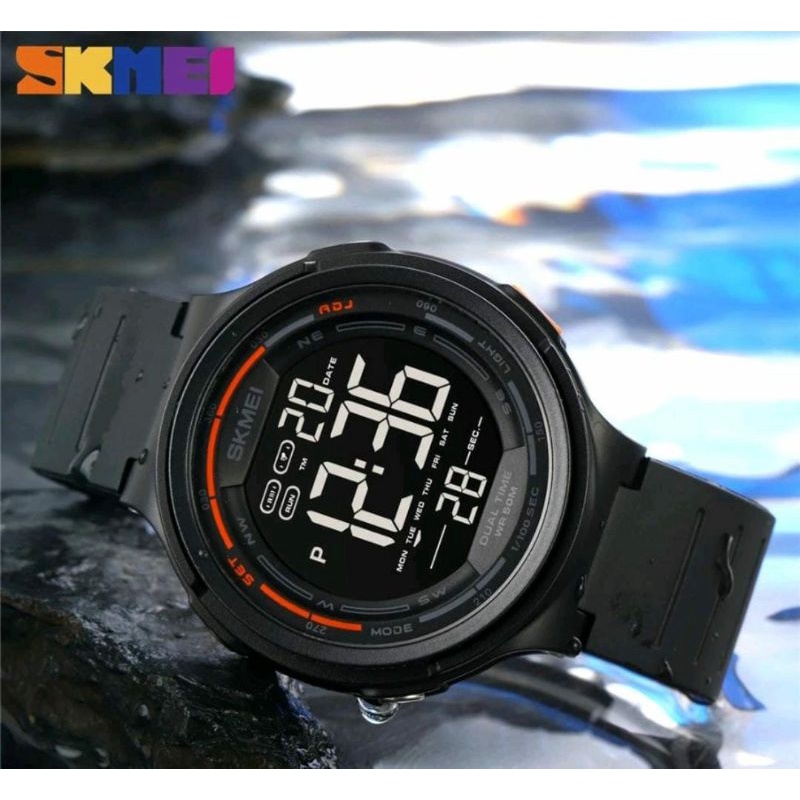 SKMEI WATERPROOF JAM TANGAN TERLARIS DIGITAL FASHION OUTDOOR PRIA