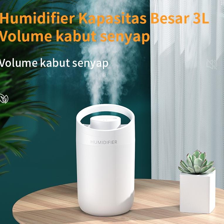 N1F2 Humidifier 3L Large Capacity Nano Spray 3-speed Adjustment Intelligent Cool Mist Quiet Ultrason