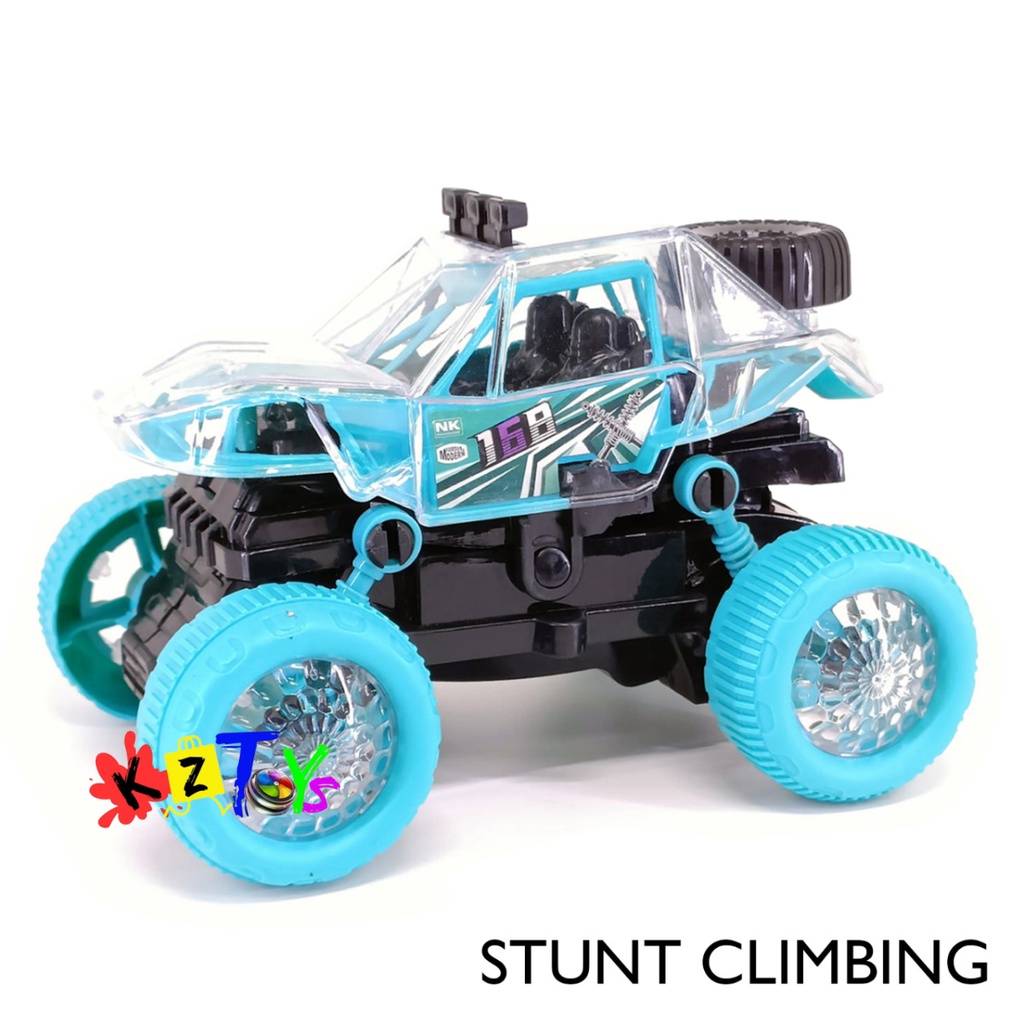 MAINAN STUNT CLIMBING CAR MOBIL MONSTER DANCING LAMPU