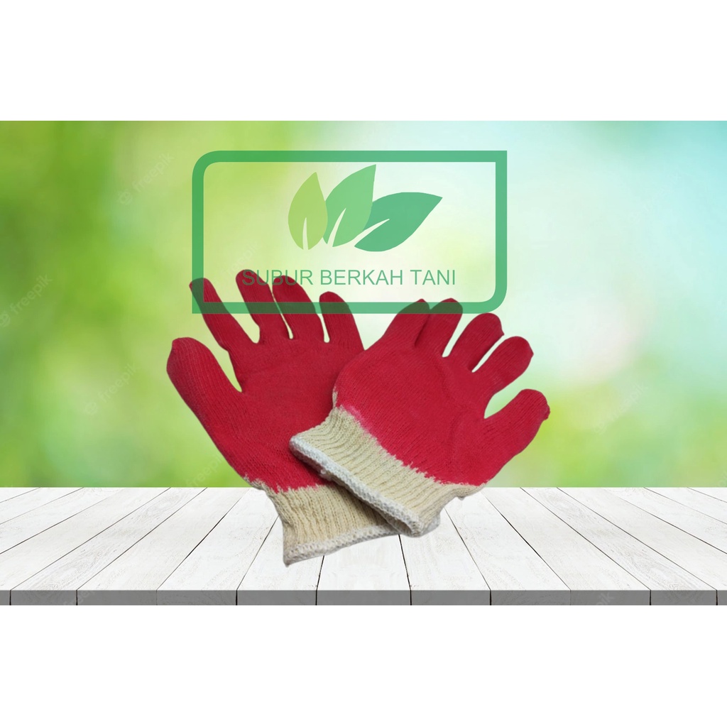 KAOS TANGAN LAPIS KARET , SARUNG TANGAN LAPIS KARET PERTANIAN