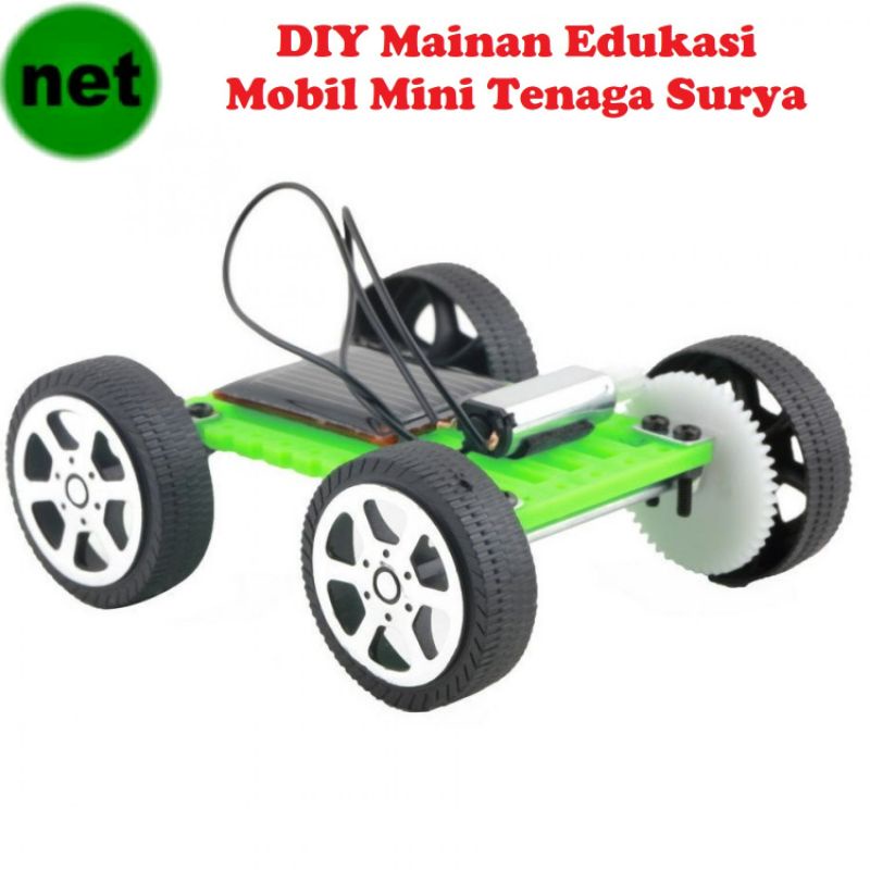 Mainan Edukasi Solar Cell DIY Merakit Mobil Mini Tenaga Panel Surya Edutoys