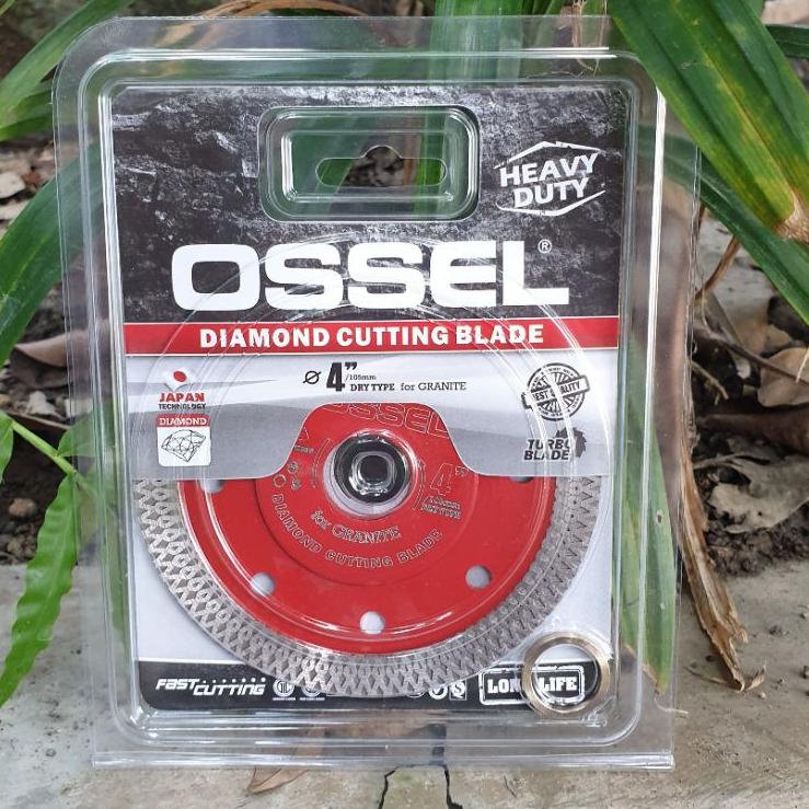 Hadir Terpopuler Mata Pisau Potong Keramik Ossel 4" (Diamond Wheel)