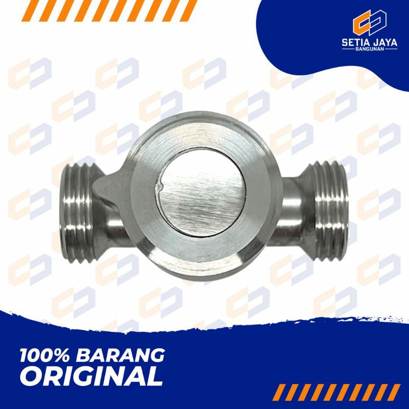 Stop Kran / Keran / Cabang Kloset / Shower Soligen Stainless Steel YG4