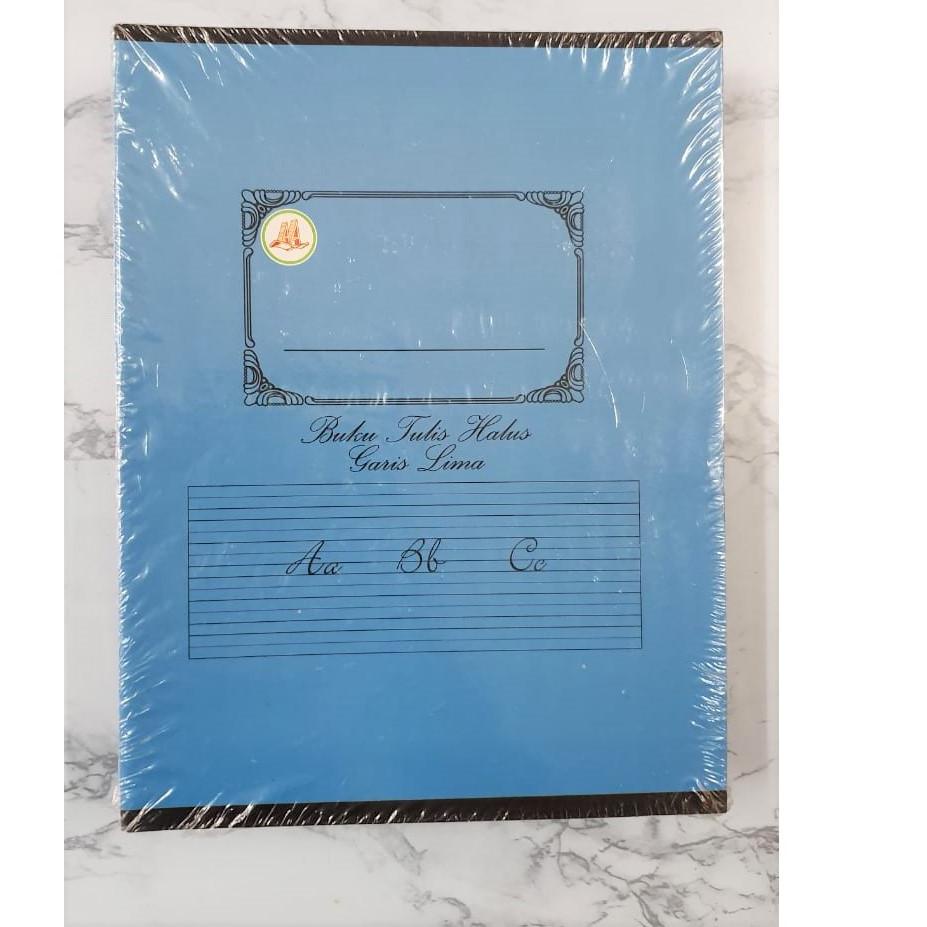 

SALE✅Buku Tulis Halus Garis 5 / merk AA / isi 10 buku / Buku TK|KD9