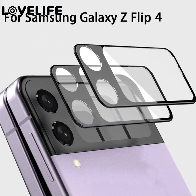 Pelindung Layar Tempered Glass 3D HD Anti Gores Untuk Samsung Galaxy Z Flip 4