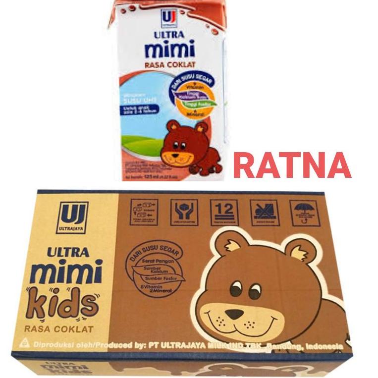 

✨Terbaru✨ SUSU UHT ULTRA MIMI KIDS COKELAT 125ml ( 1 Dus Isi 40 Kotak) ULTRA JAYA grosir