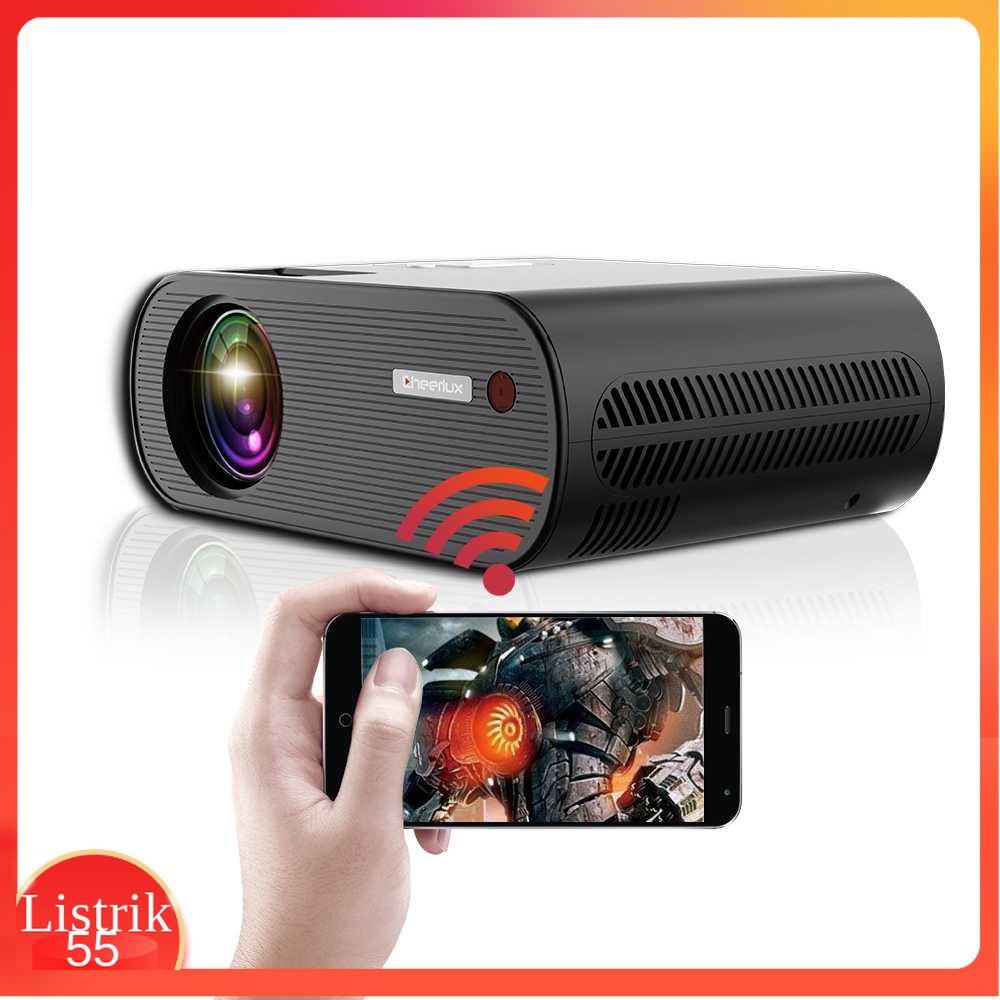 CHEERLUX C10 WiFi ATV - Projector 720P 2600 Lumens - Support 1080P