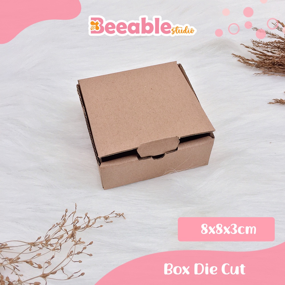 

[8x8x3cm] Box Die Cut Packaging Kotak Dus Packing Hampers