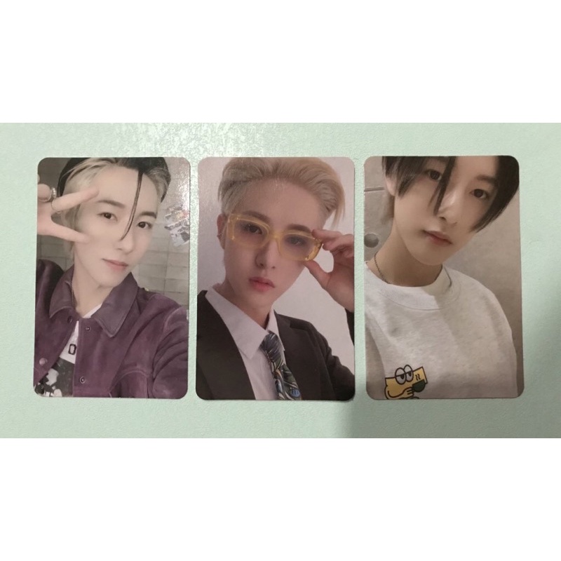 PHOTOCARD OFFICIAL RENJUN AR AGENT CAFE