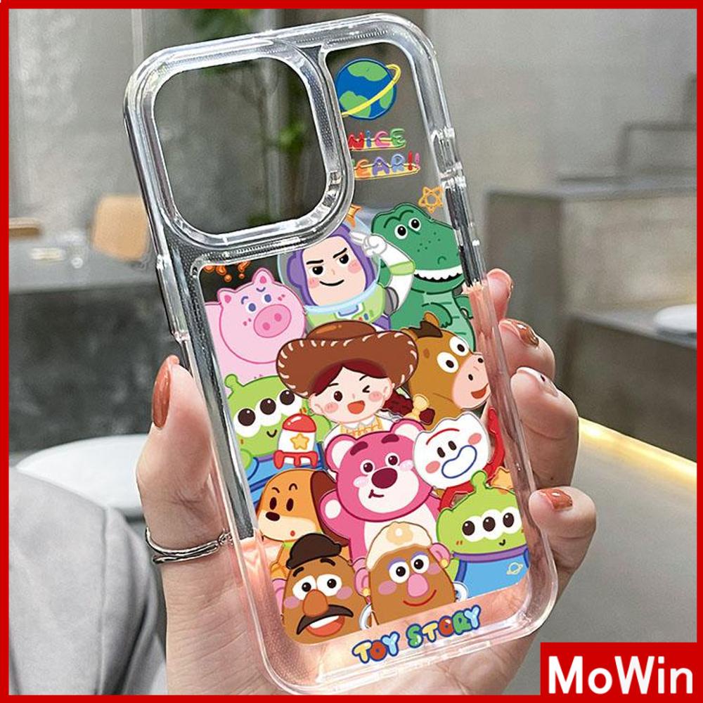 For iPhone 14 Pro Max iPhone Case HD Clear Acrylic High Quality Hard Case Metal Button Protection Camera Cute Cartoon Compatible For iPhone 13 Pro max 12 Pro Max 11 xr 7plus 6splus