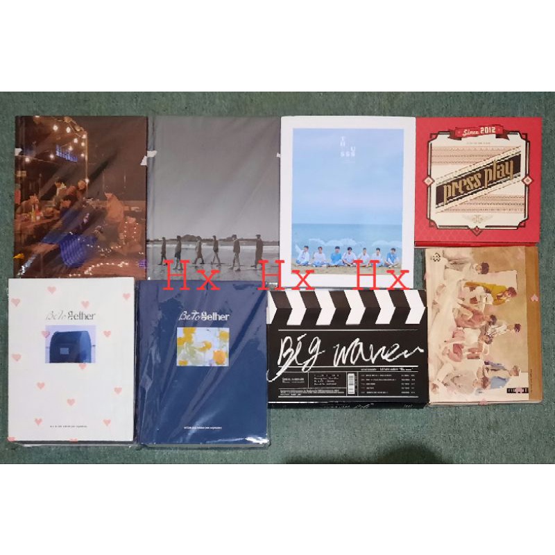 BTOB FULLSET ALBUM PRESS PLAY, I MEAN, FEEL 'EM, THIS IS US, HOUR MOMENT, BE TOGETHER