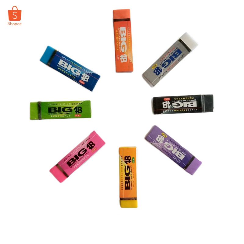 

Penghapus Big 9323 Colour Premium Eraser