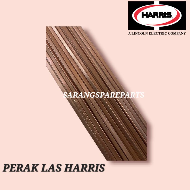 KAWAT LAS PERAK MERK HARRIS - UNTUK PENGELASAN TEMBAGA / PERAK LAS HARRIS