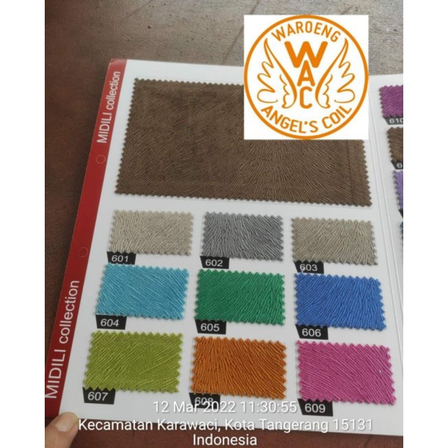 Kain Midili bludru /1 Meter
