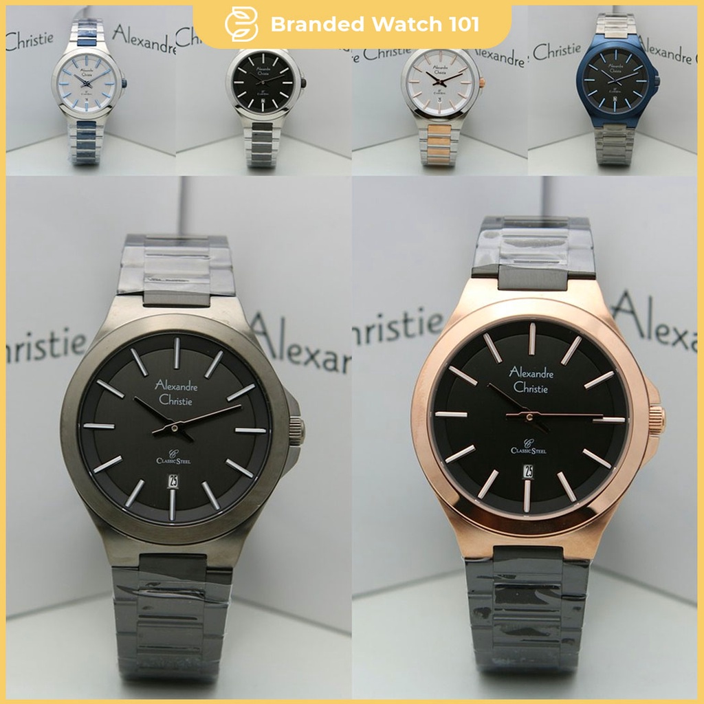 ORIGINAL Jam Tangan Pria Alexandre Christie AC 8634 / AC8634 / 8634 Garansi Resmi 1 Tahun.