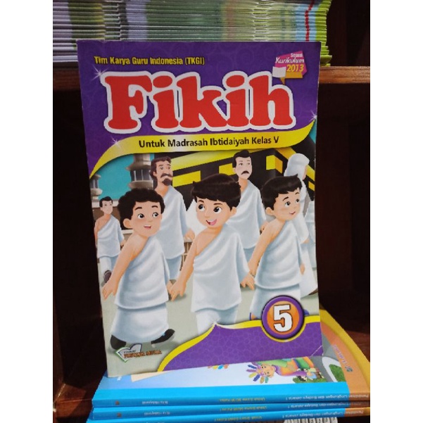 BUKU BEKAS FIKIH KELAS 5 MI PUSTAKA MULIA KURIKULUM 2013