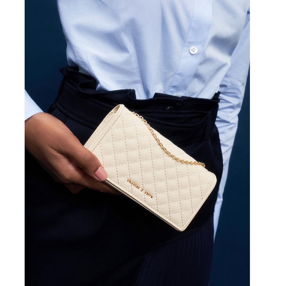 L94F DOMPET CK QUILTED POUCH - CK Best Product