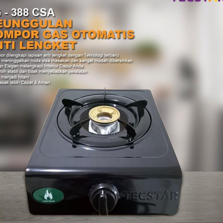 First Now Kompor Gas 1 Tungku  TECSTAR Kompor Gas 1 Tungku Tecstar