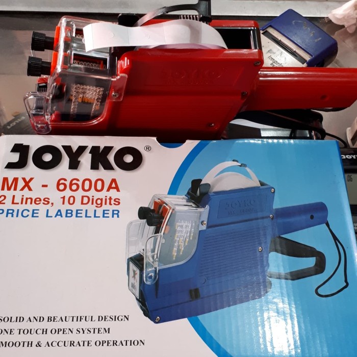 

Termurah Label Harga 2Baris Joyko Mx 6600A