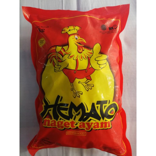 

Hemato chicken nugget 1kg Nuget ayam frozen