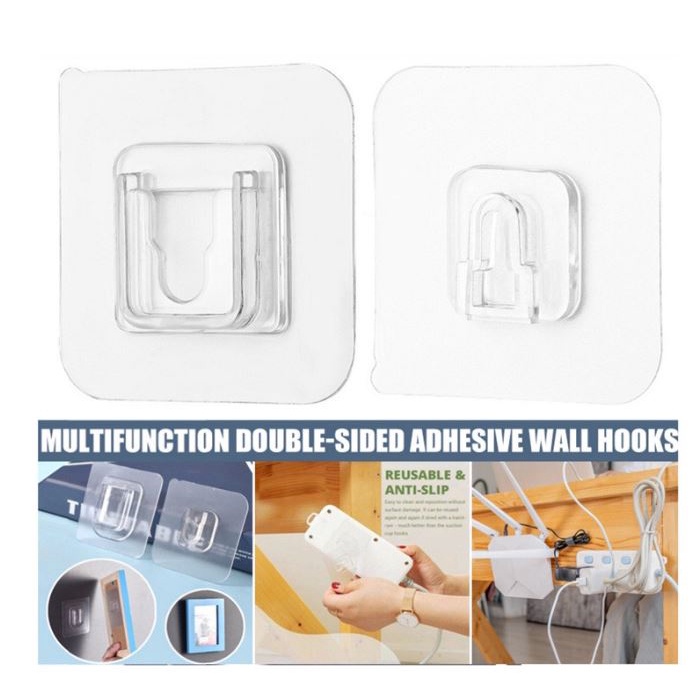 KeiKei Gantungan DOUBLE HOOK Serbaguna Praktis Multifungsi