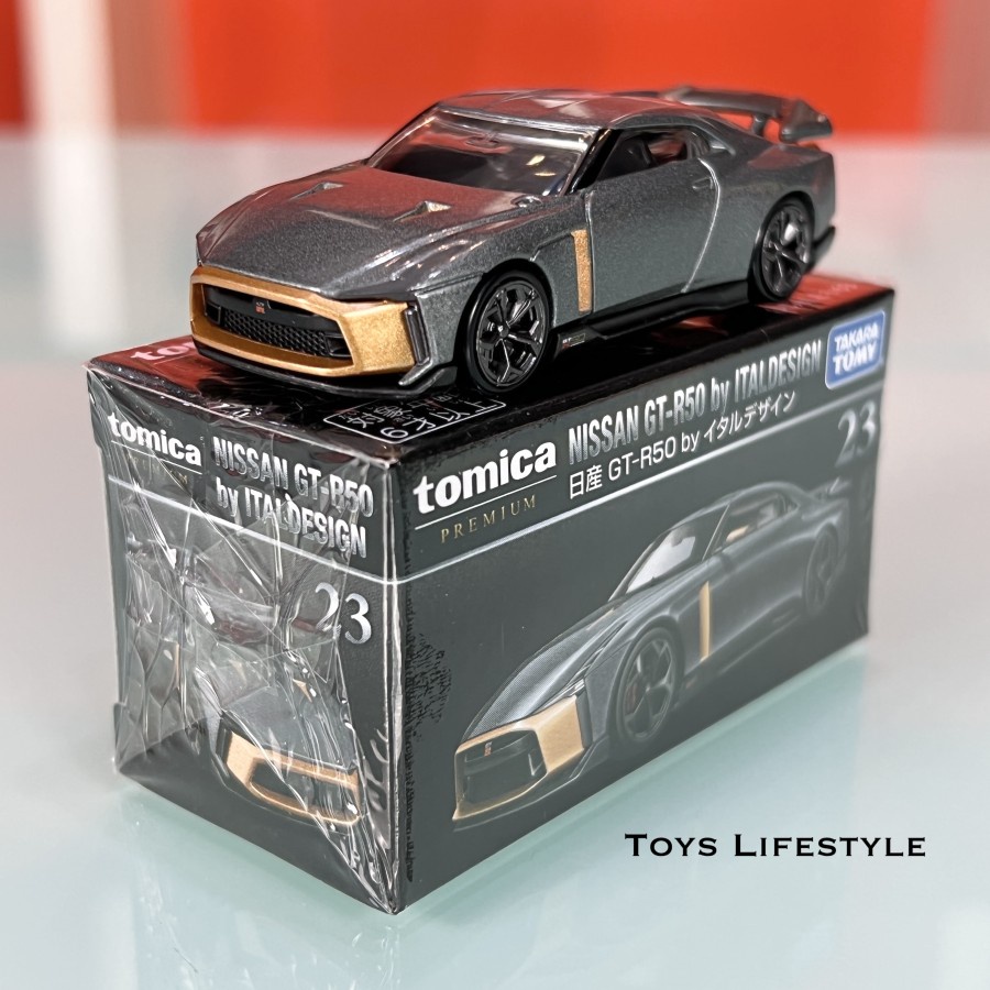 Mobil Tomica Diecast PREMIUM 23 Nissan GT R50 By ITALDESIGN