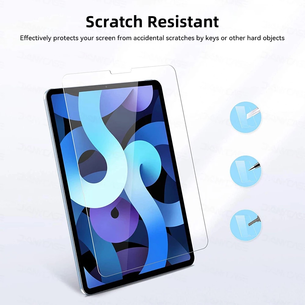 goojodoq Ipad Tempered Glass Screen Protector 9H Film For Ipad