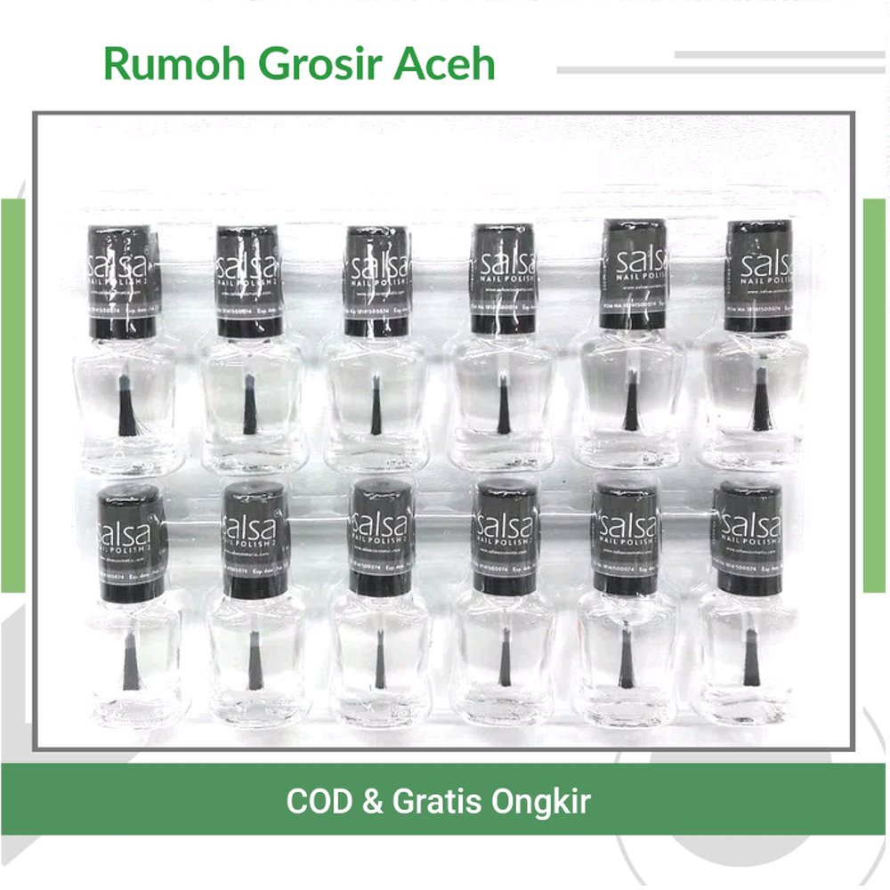 {ACEH} KUTEK BENING | Kutek Warna Bening Non Kupas