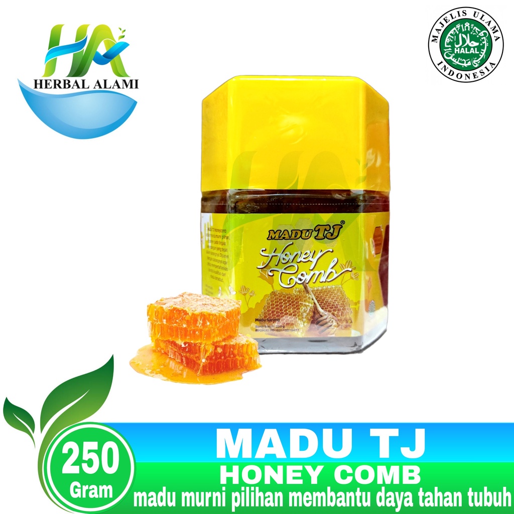 Madu TJ Honey Comb 250 GR - menjaga Daya Tahan Tubuh