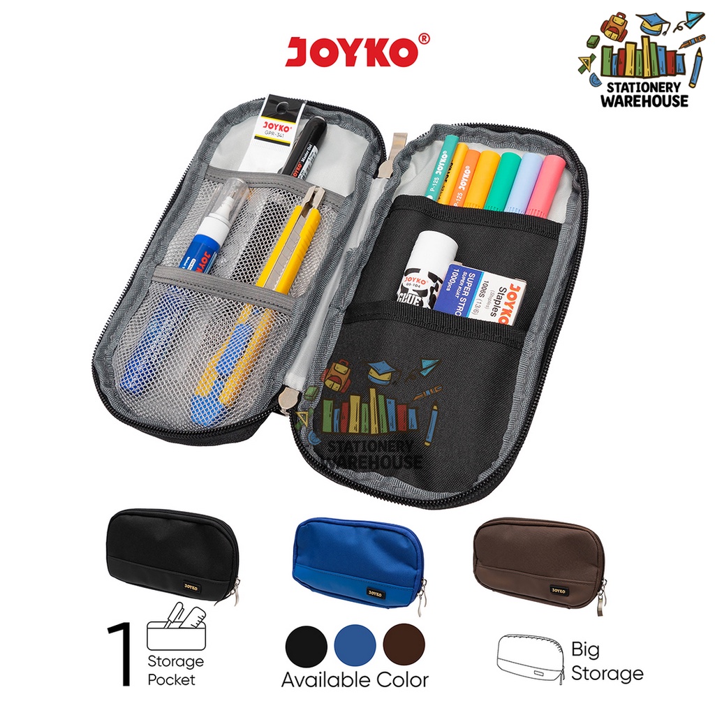 

Kotak Tempat Pensil Pencil Case Joyko PC-5010