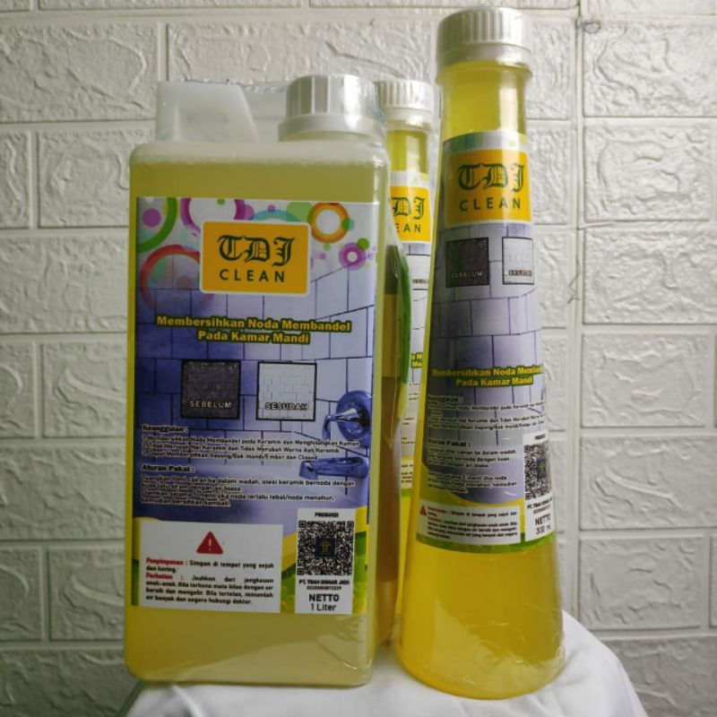 TDJ Clean, Pembersih Keramik Lantai, Dinding Kamar Mandi