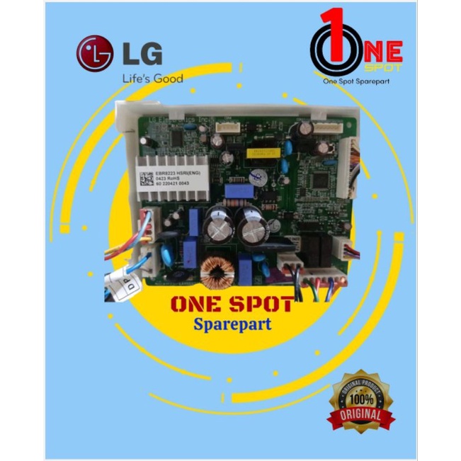 MODUL PCB KULKAS LG INVERTER 2 PINTU type GNB-185SQBB, dst