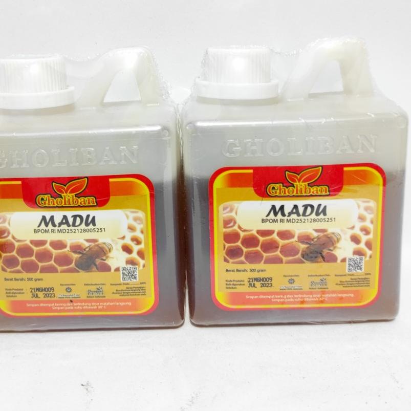 

ARTMm3M7--Madu Gholiban Goliban BPOM RI 500 gr