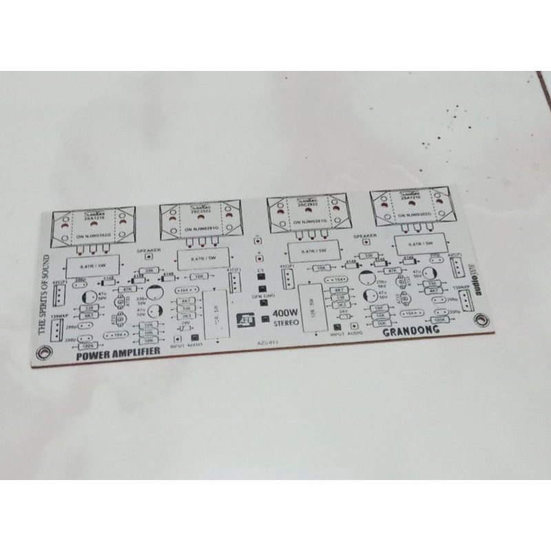 PCB Power SANKEN 400W SAFARI Stereo