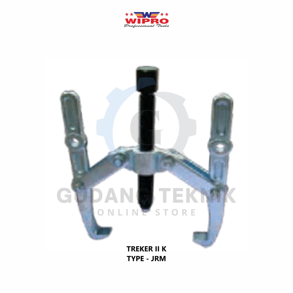 Treker Kaki 2 12&quot; JRM WIPRO / Traker 2 Kaki 12 Inch - Gear Puller 2 Jaw JRM WIPRO