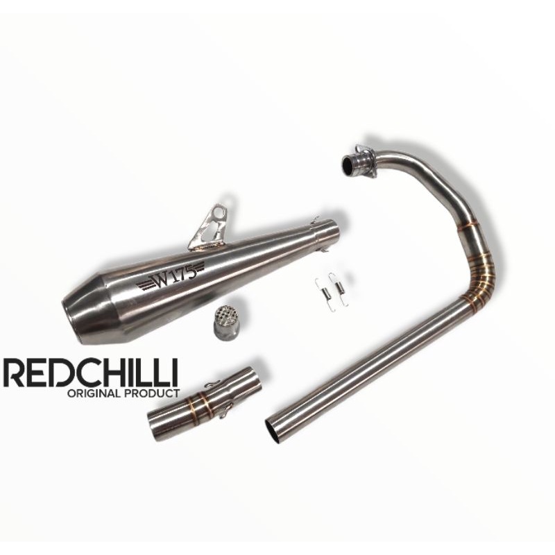 Knalpot Kawasaki W 175 - Knalpot W175 - Knalpot Kawasaki W175 Custom
